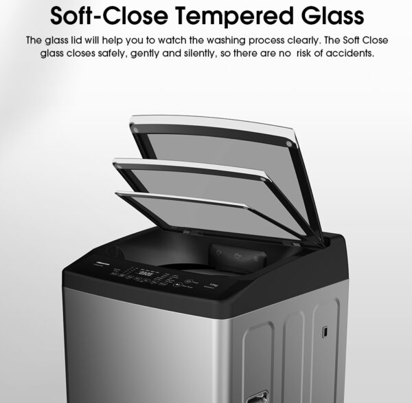 HISENSE 17.0 KG TOP LOAD WASHING MACHINE (WTHX1701T) - Image 2