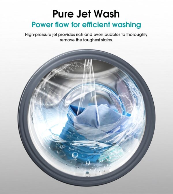 HISENSE FRONT LOAD WASHER(WFQY8514VJM) - Image 3