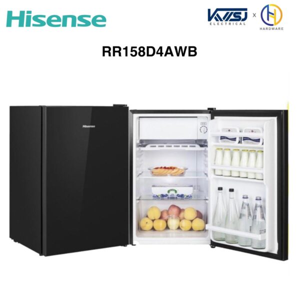 HISENSE REFRIGERATOR (RR158D4AWB)