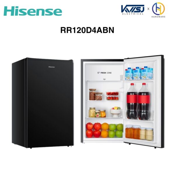 HISENSE REFRIGERATOR RR120D4ABN