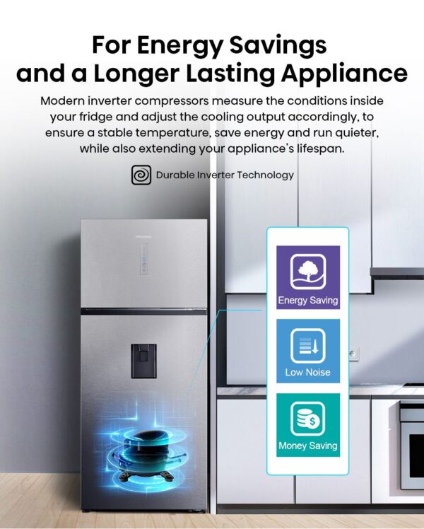 HISENSE INVERTER REFRIGERATOR (RT749NABVI) - Image 2