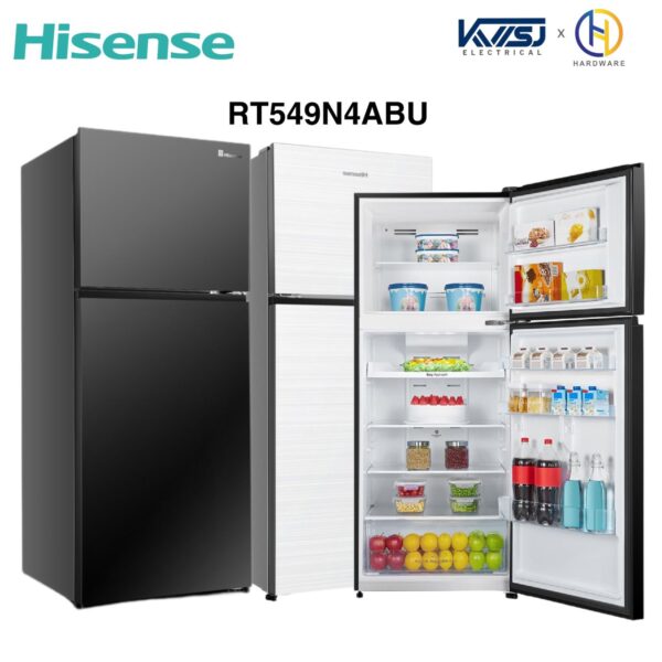 HISENSE INVERTER REFRIGERATOR (RT549N4ABU)