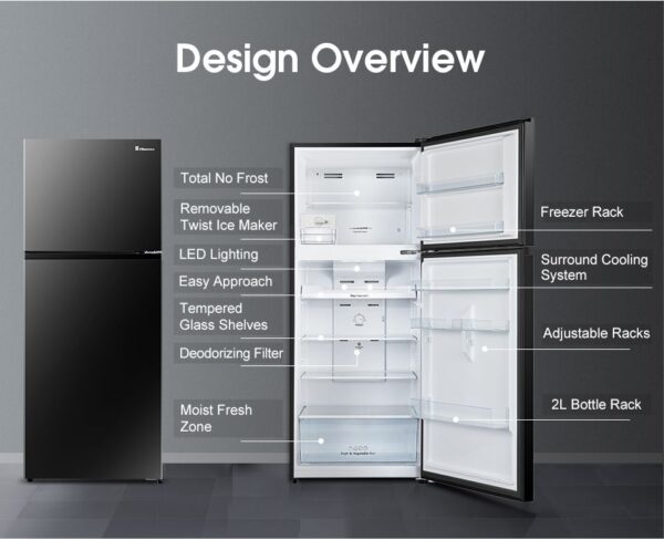 HISENSE INVERTER REFRIGERATOR (RT549N4ABU) - Image 2