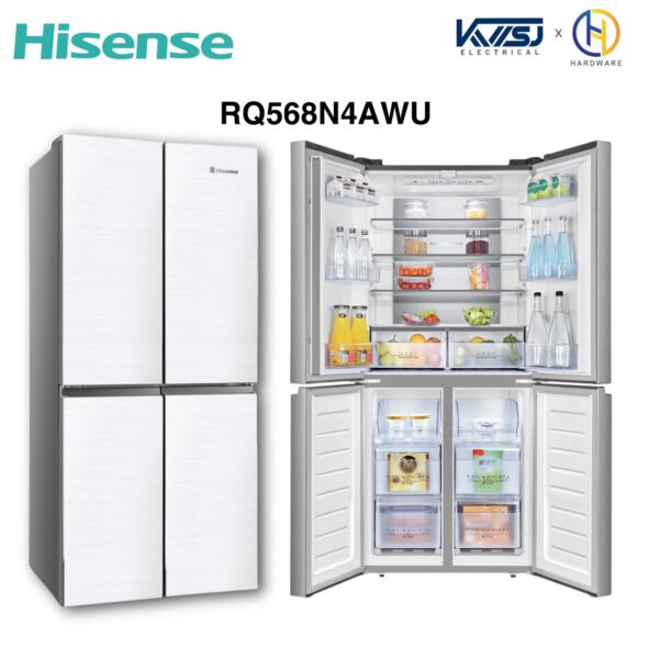 HISENSE INVERTER REFRIGERATOR (RQ568N4AWU)