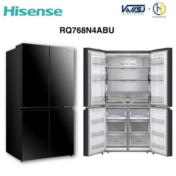 HISENSE INVERTER REFRIGERATOR (RQ768N4ABU)