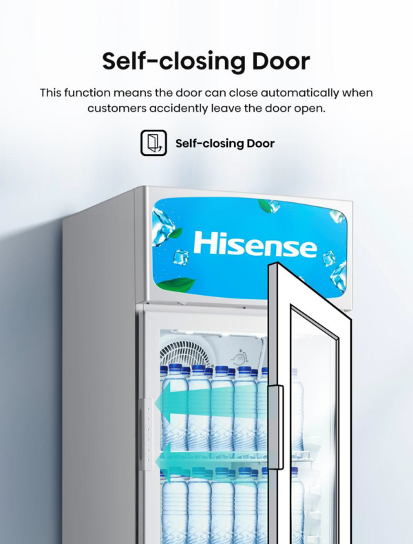 HISENSE SHOWCASE CHILLER (EXHSC-320FLG) 320L - Image 8