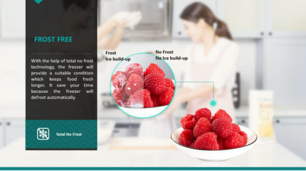 HISENSE UPRIGHT FREEZER (FV188N4AWN) 180L - Image 5