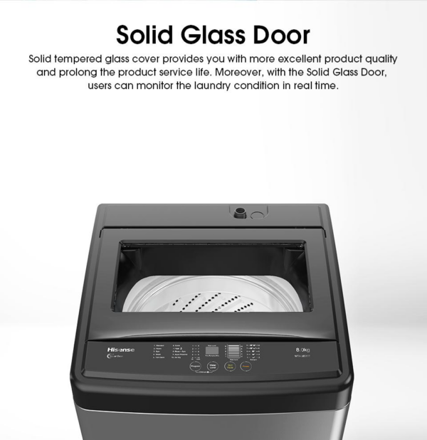 Top Load Washer 8.0KG (WTAG8511T) - Image 7