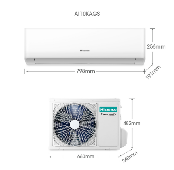 AI10KAGS (1.0HP) R32 Standard Air Conditioner (INVERTER)