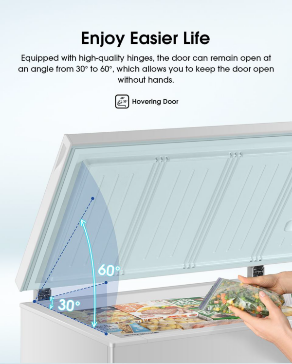 HISENSE CHEST FREEZER (FC900D4BWBP) 780L - Image 8