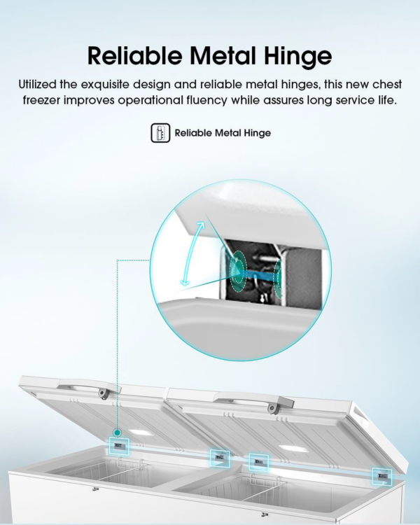 HISENSE CHEST FREEER (FC650D4BWB) 530L - Image 9